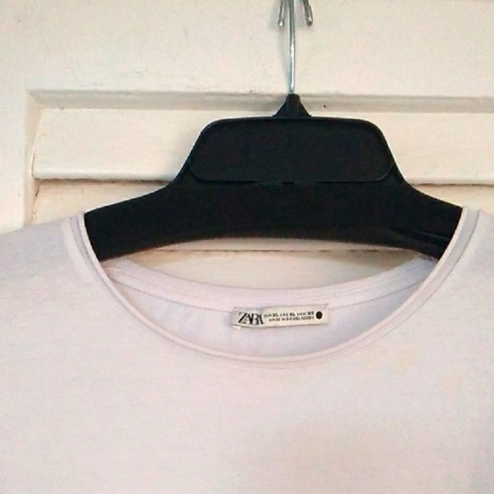 Zara  White T-Shirt XL